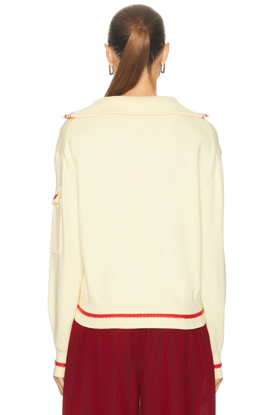 Jib Polo Half Zip Sweater