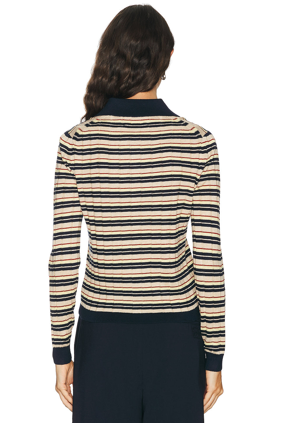 Track Polo Sweater