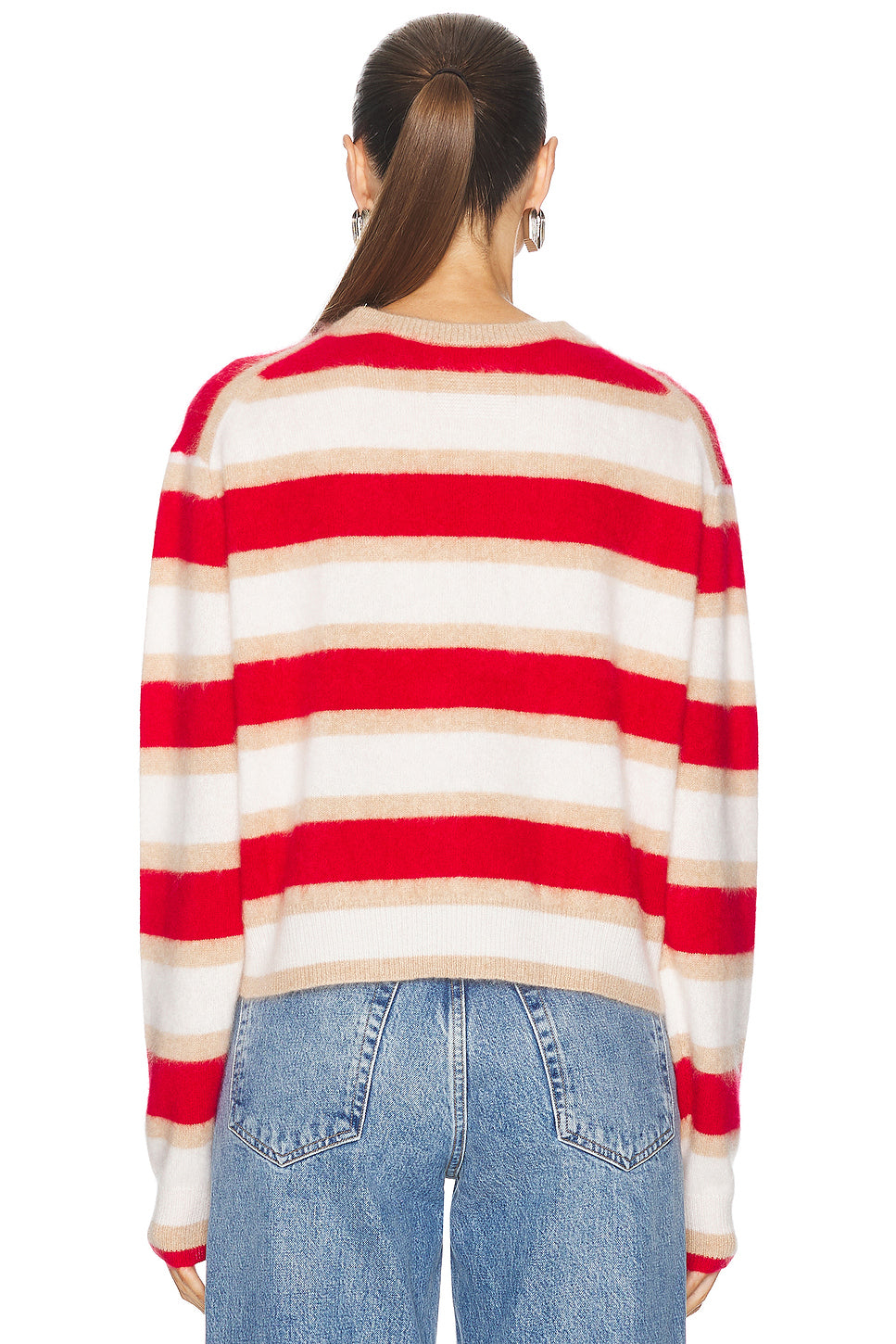 Grizzly Stripe Crew Sweater