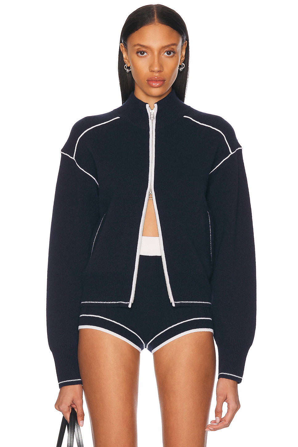 Cashmere Track Jacket