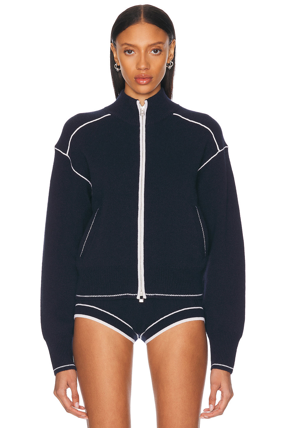 Cashmere Track Jacket