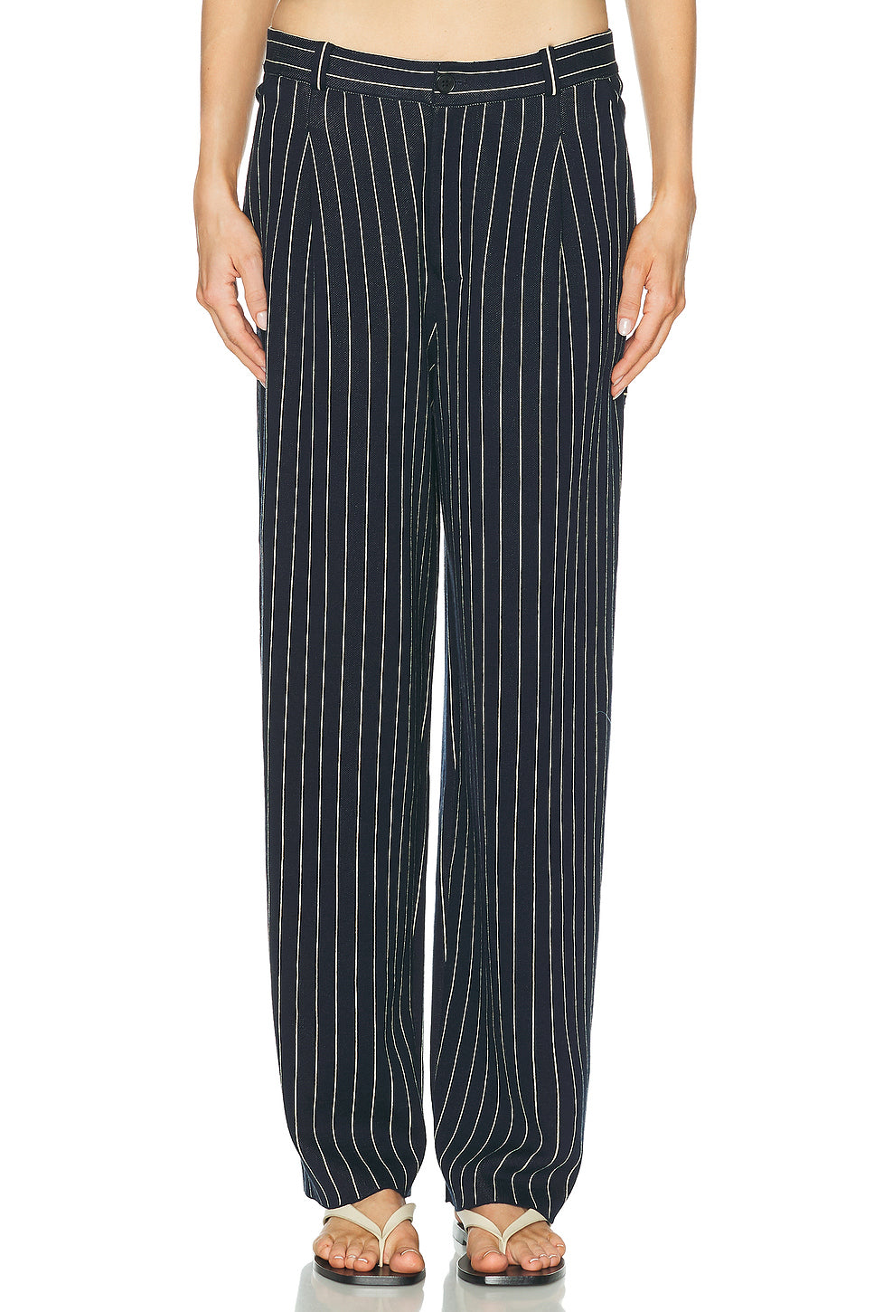 Pinstripe Carpenter Pant