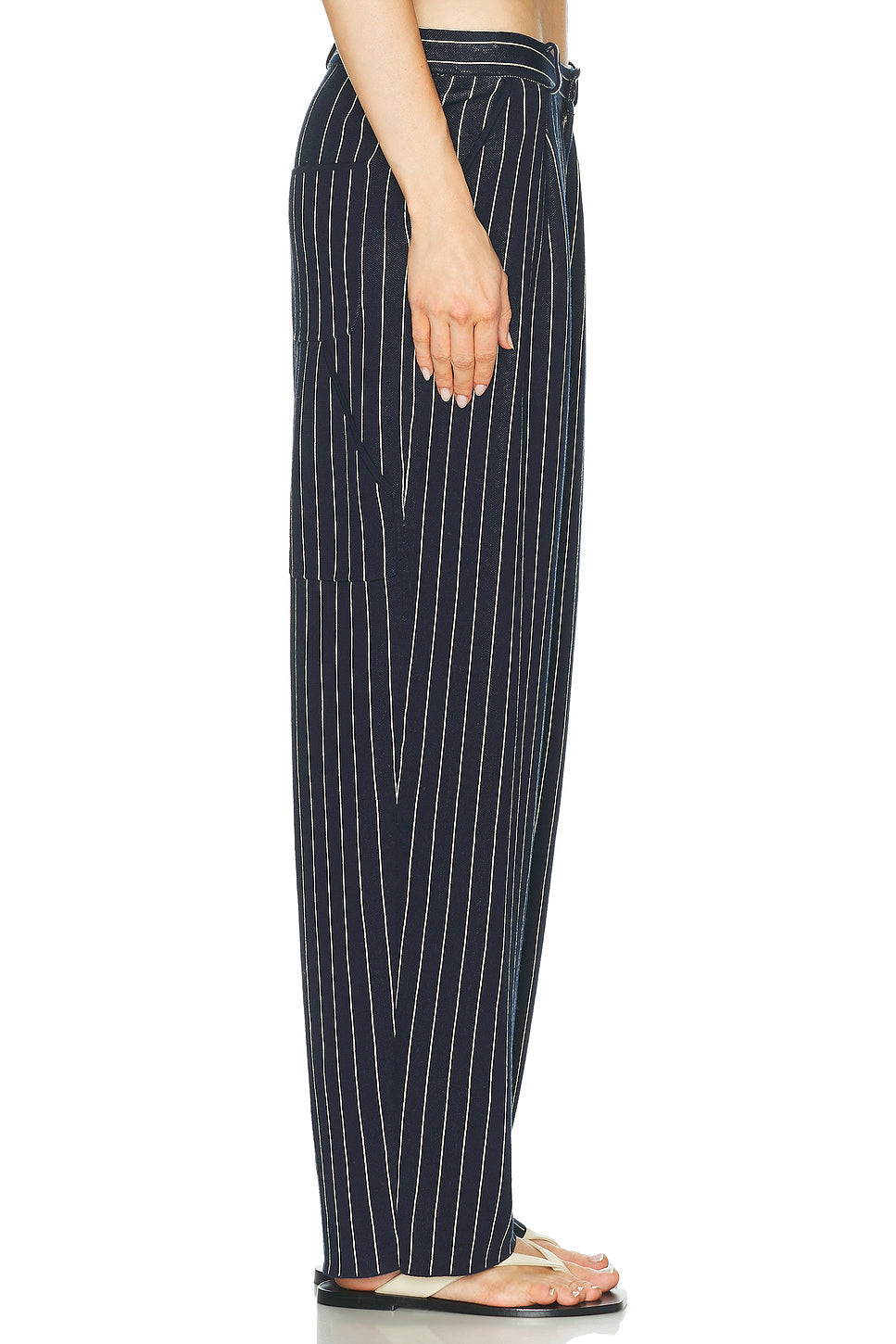 Pinstripe Carpenter Pant