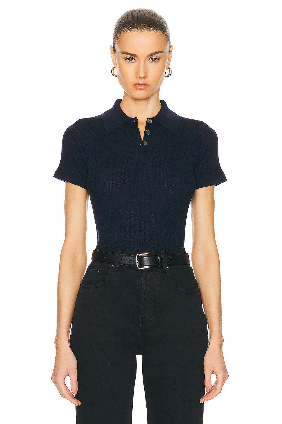 Shrunken Polo Top