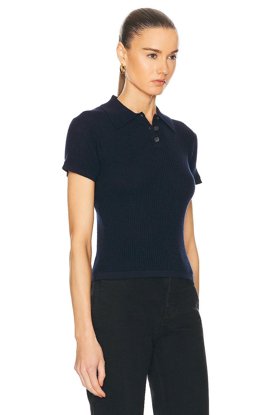 Shrunken Polo Top