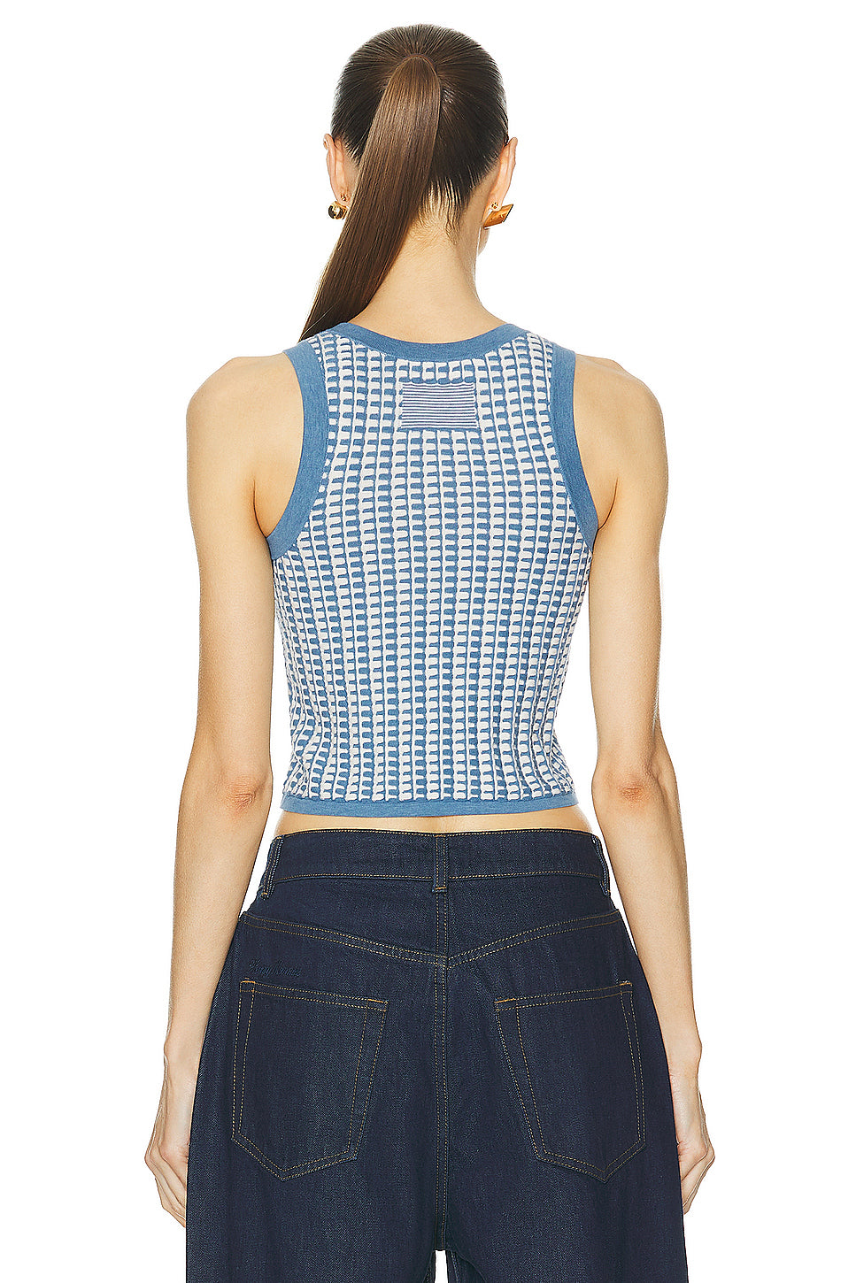 Gingham Tank Top