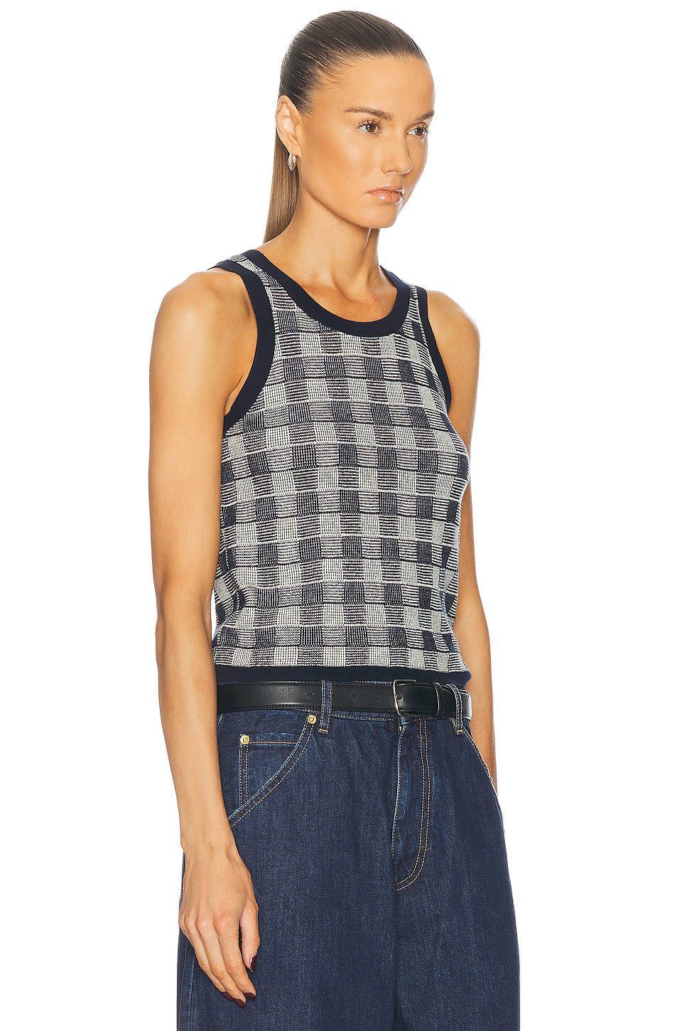 Gingham Tank