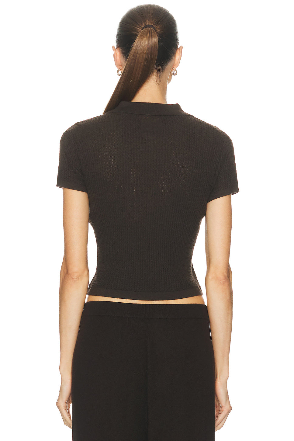 Shrunken Polo Top