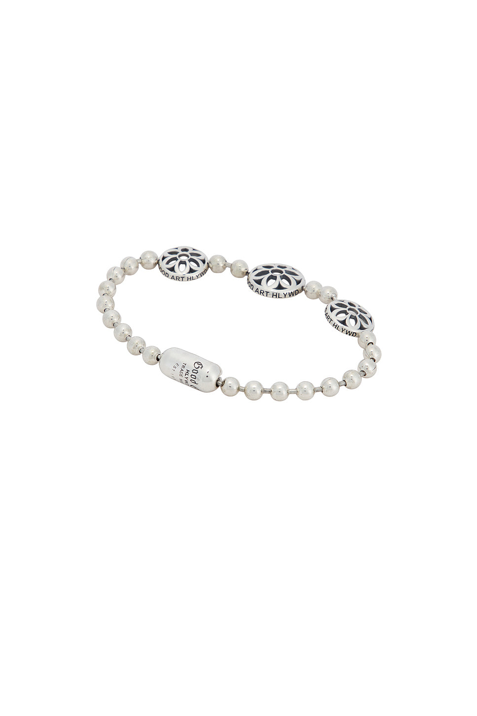 Poplock Rosette Disc Bracelet