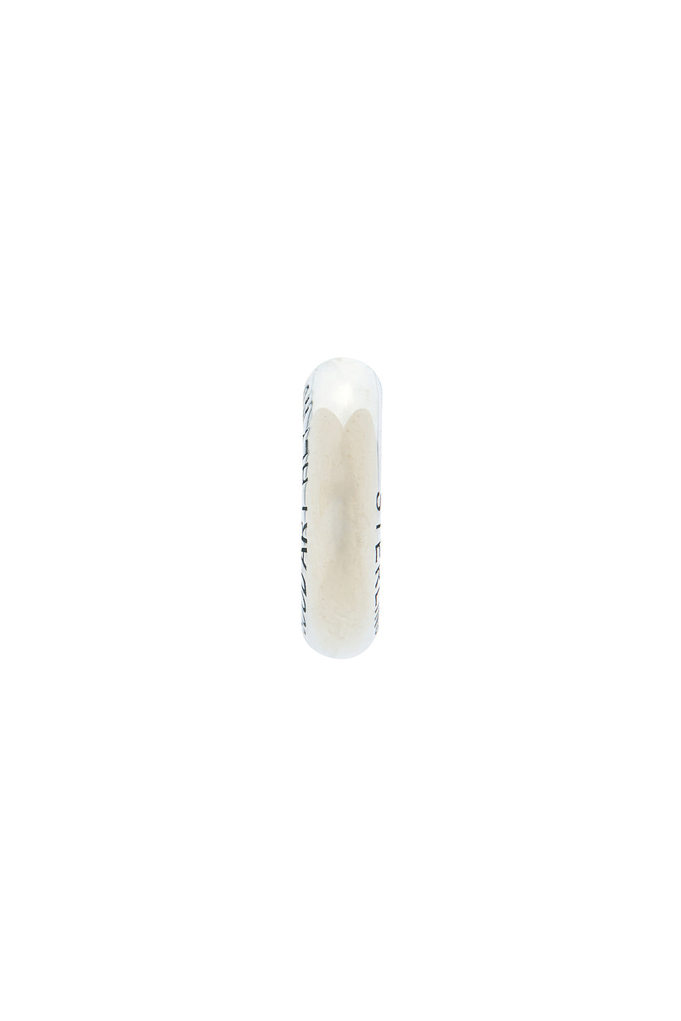 Nailhead Single Hoop Earring