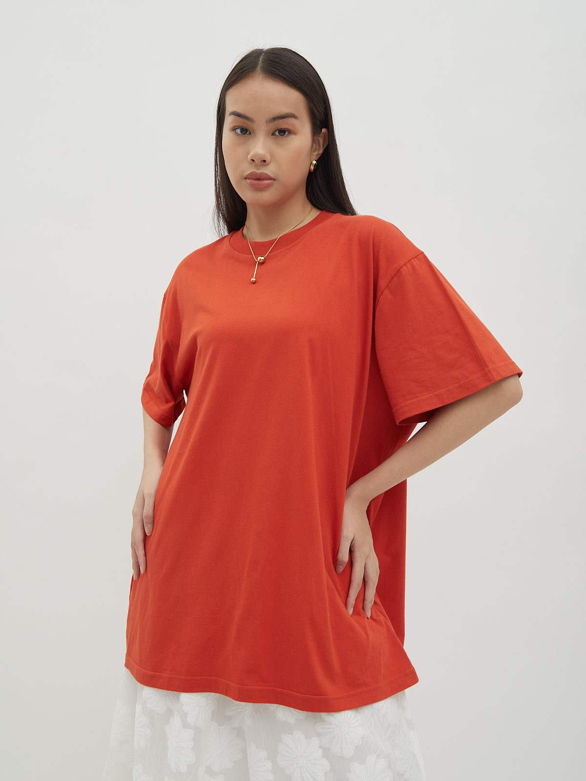 Gani Oversized T-shirt - Velvet at Bobo