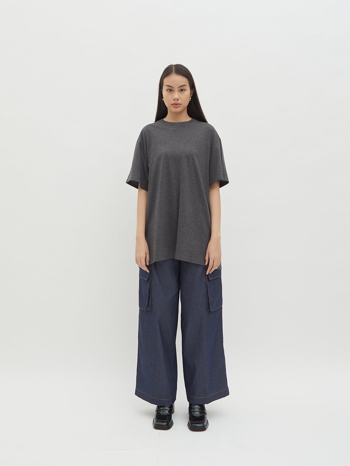 Gani Oversized T-shirt - Velvet at Bobo