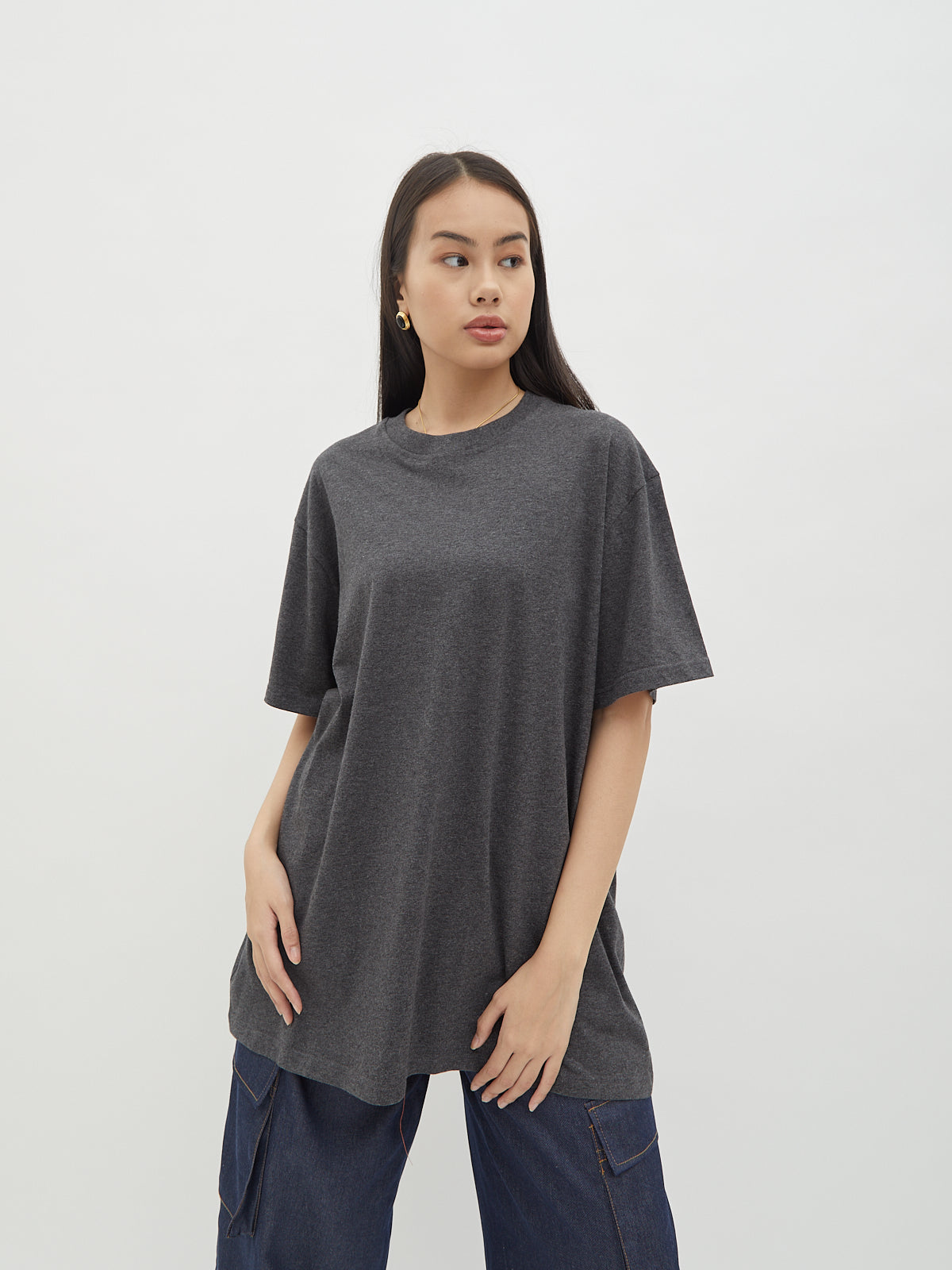 Gani Oversized T-shirt - Velvet at Bobo