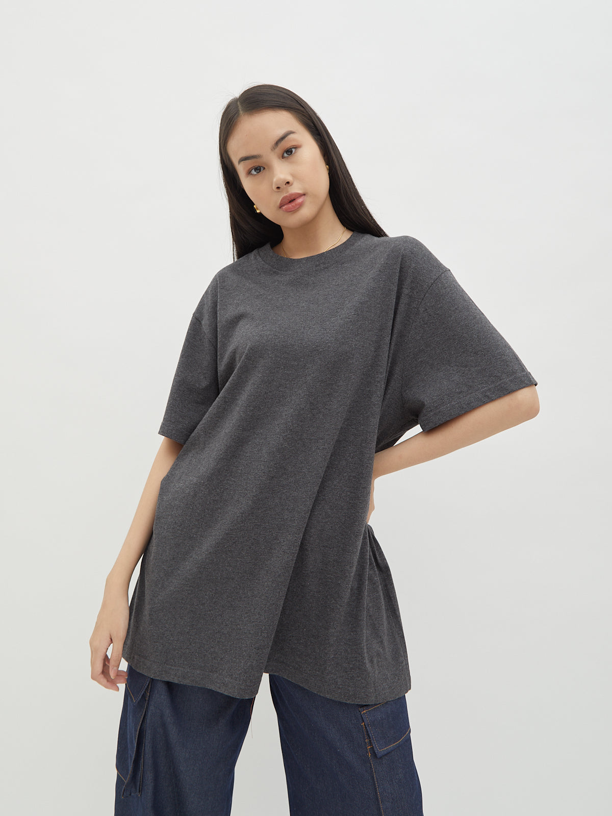 Gani Oversized T-shirt - Velvet at Bobo