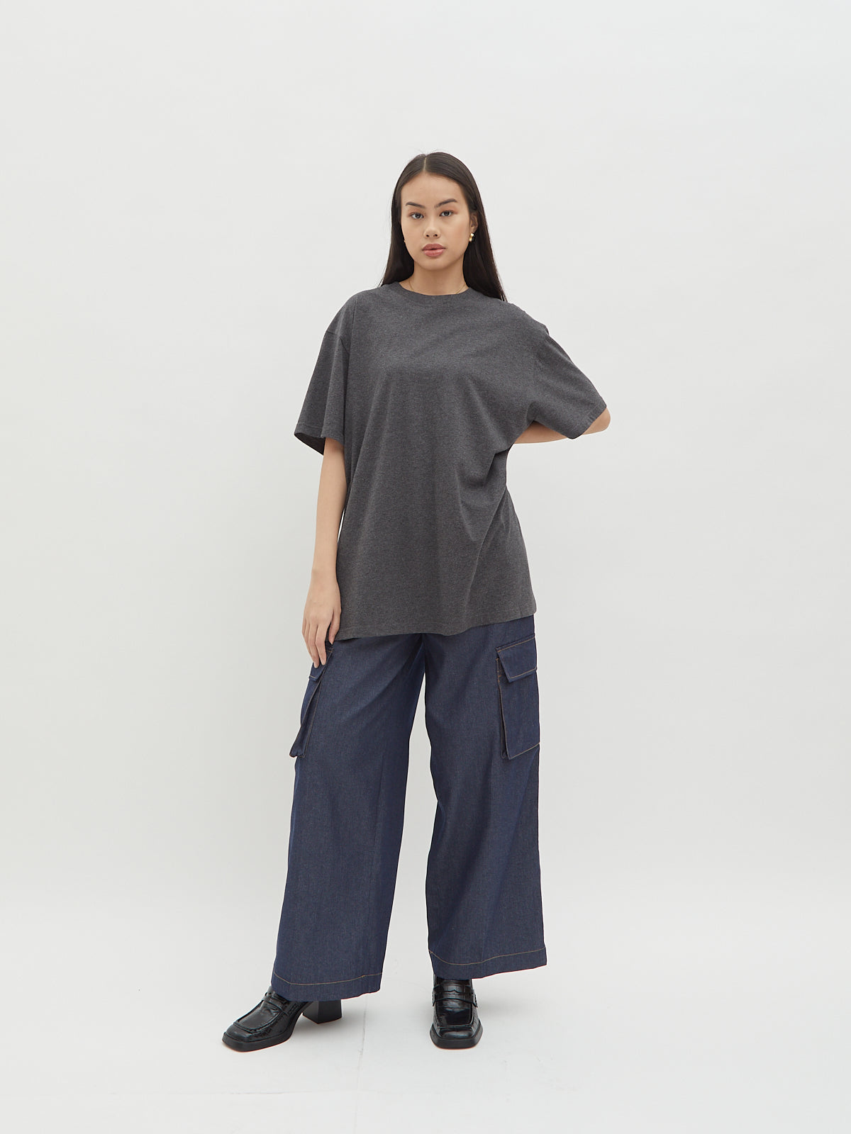 Gani Oversized T-shirt - Velvet at Bobo