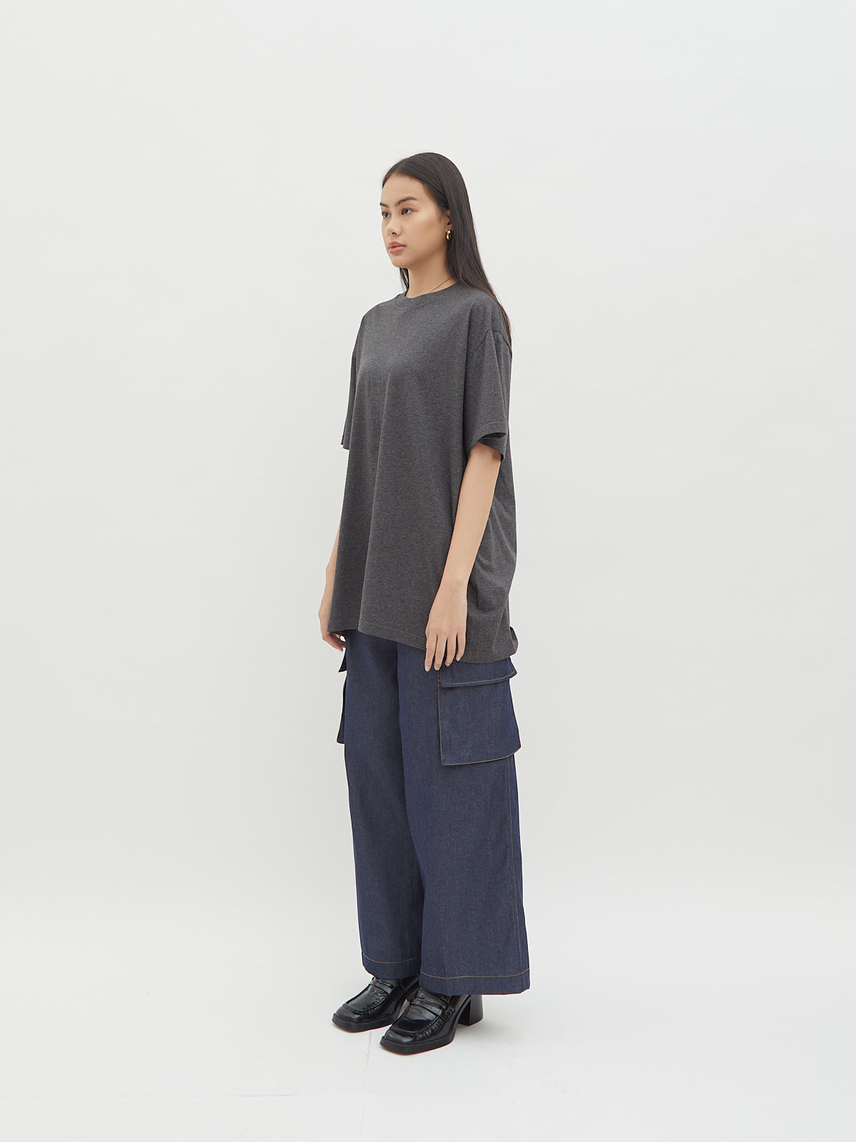 Gani Oversized T-shirt - Velvet at Bobo