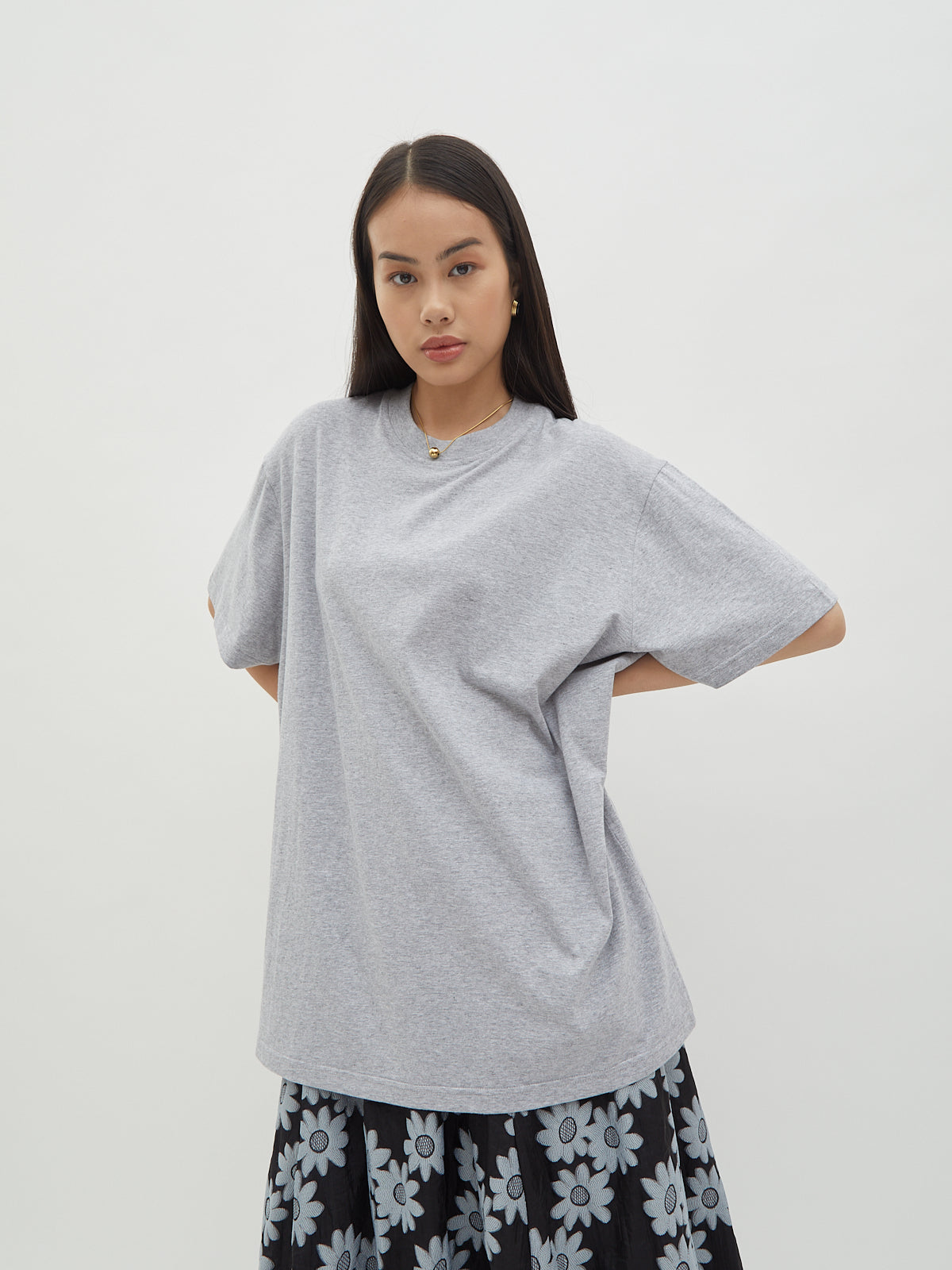 Gani Oversized T-shirt - Velvet at Bobo