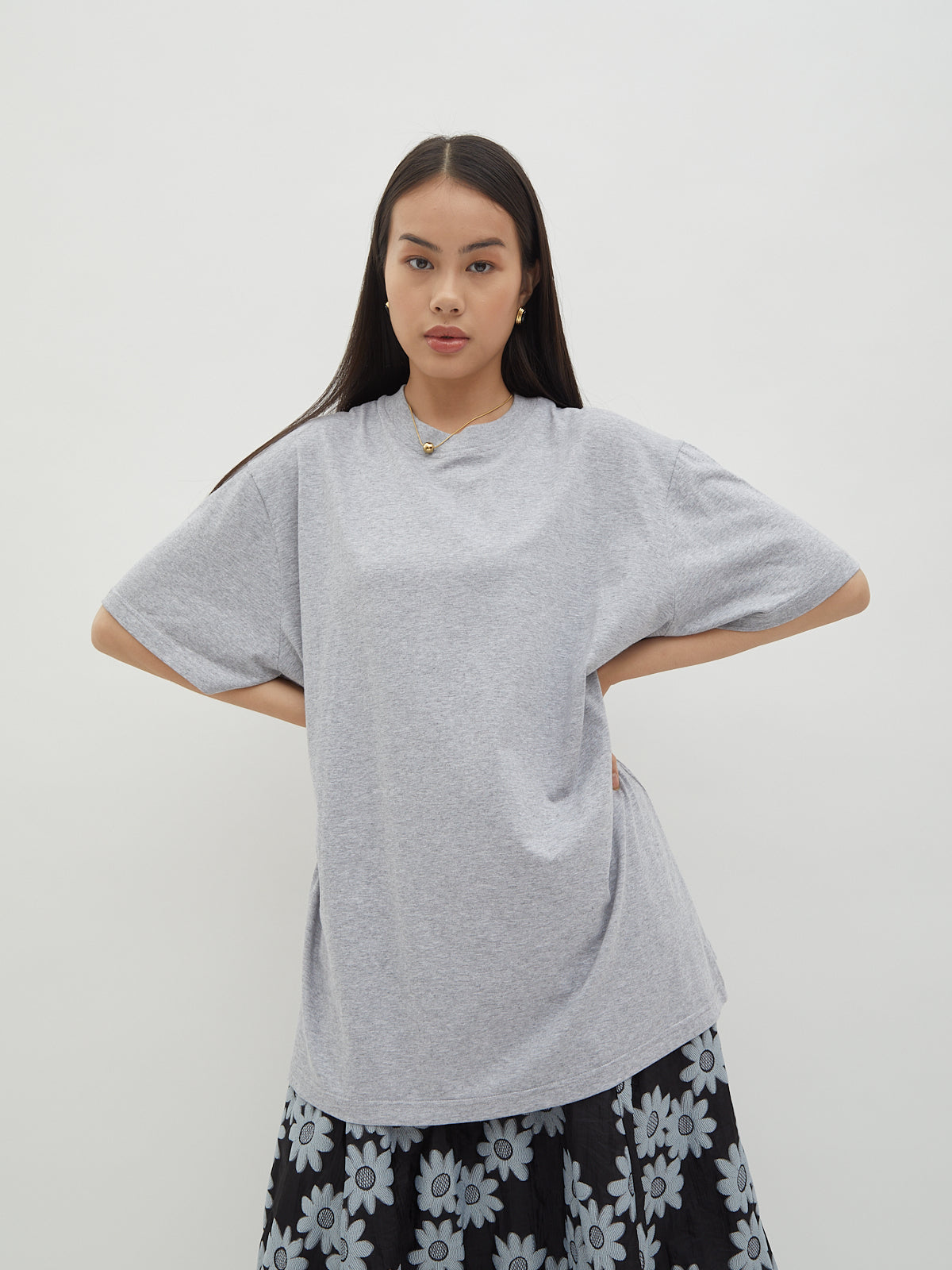 Gani Oversized T-shirt - Velvet at Bobo