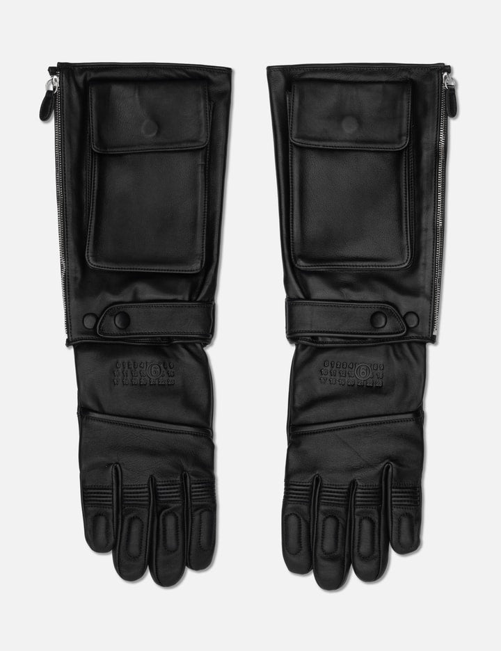 MM6 x Agnelle Leather Gloves