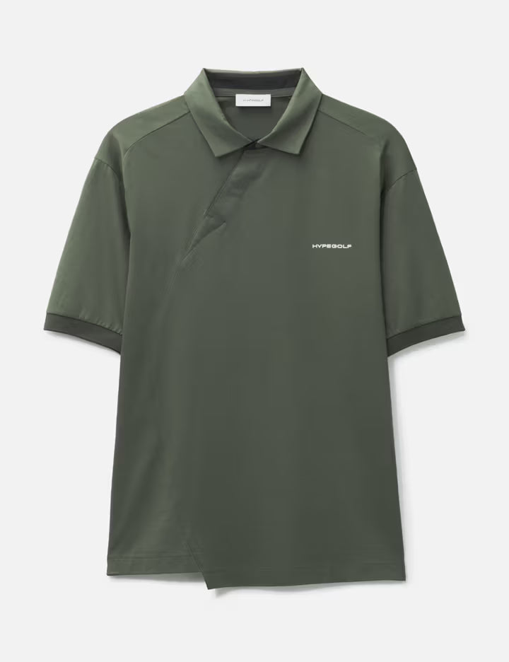 HYPEGOLF X POST ARCHIVE FACTION (PAF) Diagonal Polo T-Shirt