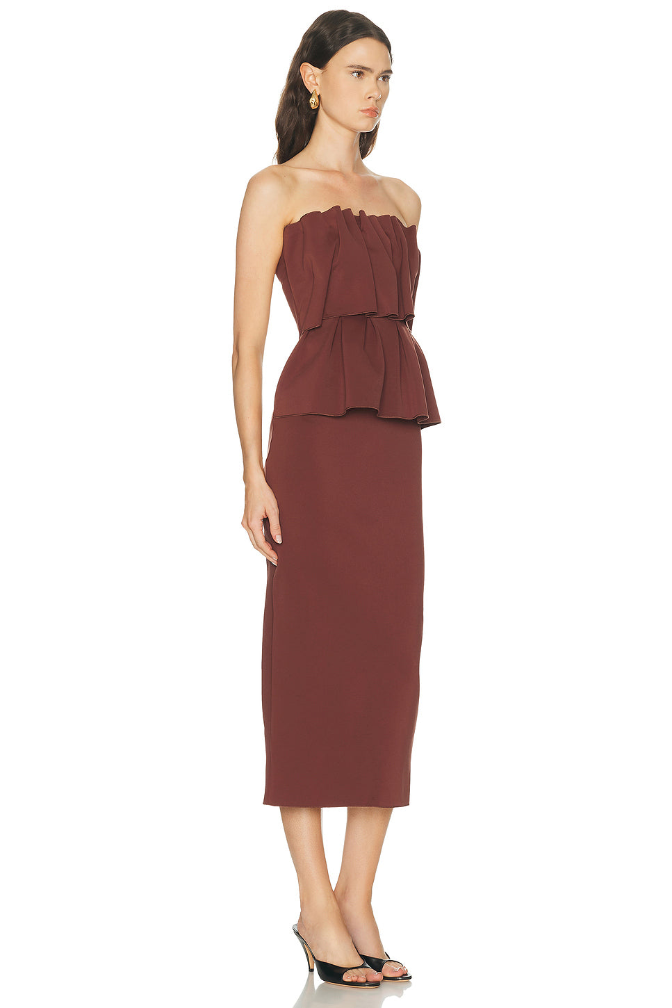 Sculpted Midi Dress