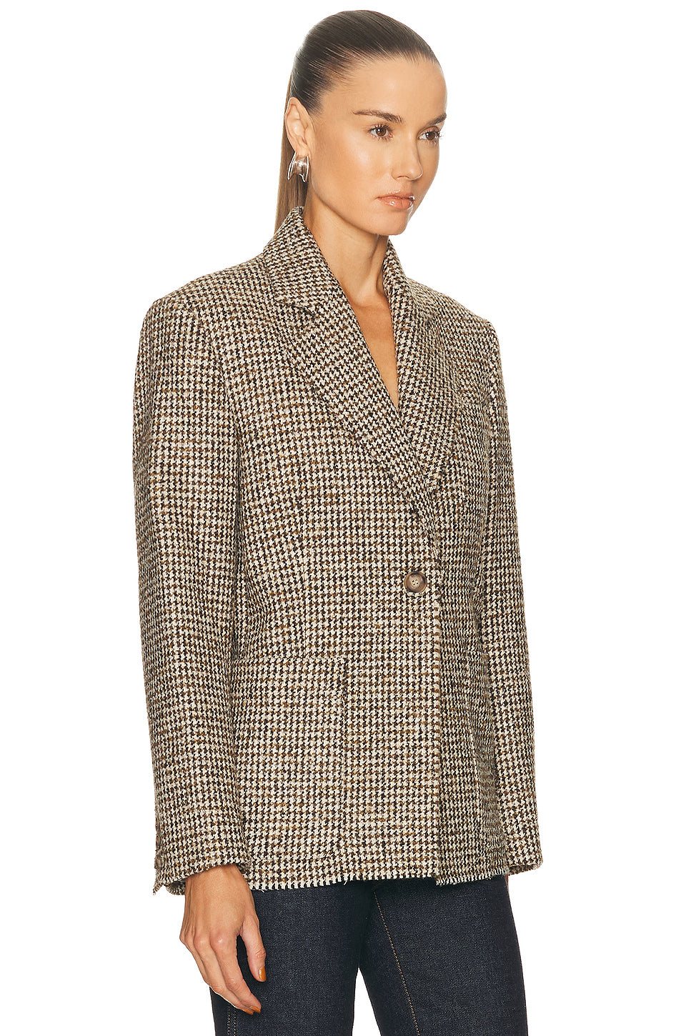 Houndstooth Blazer