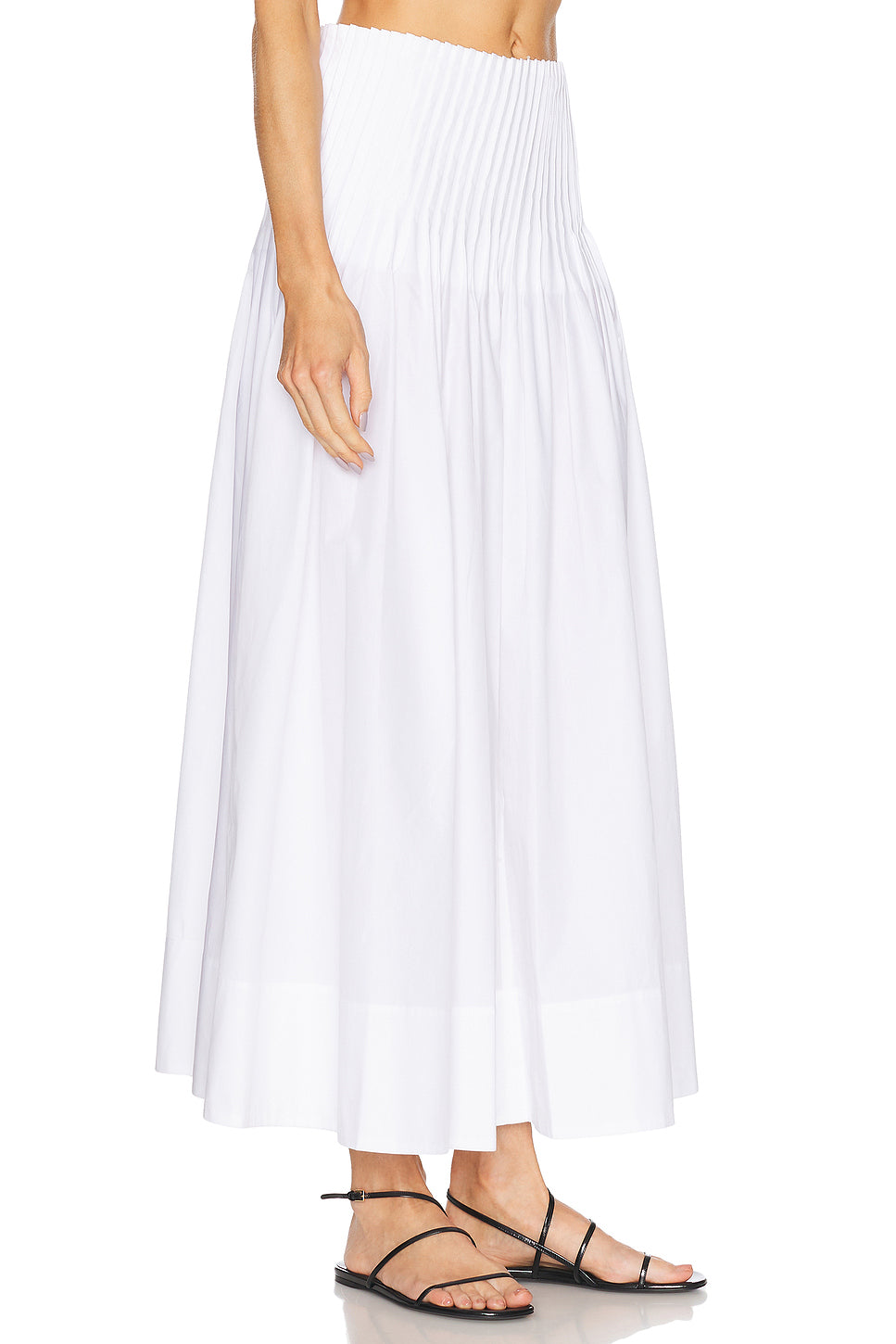 Poplin Maxi Skirt
