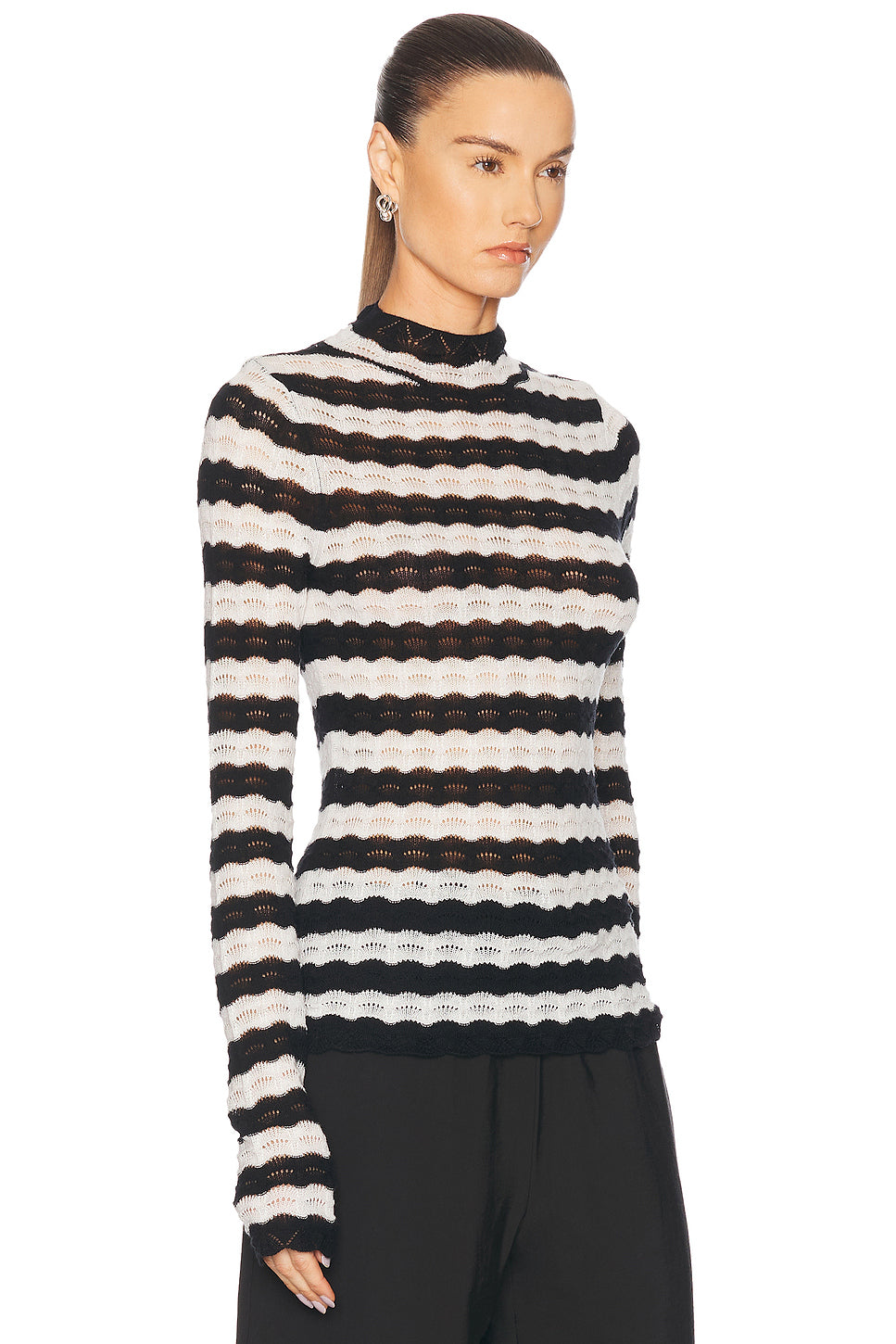 Lace Knit Top