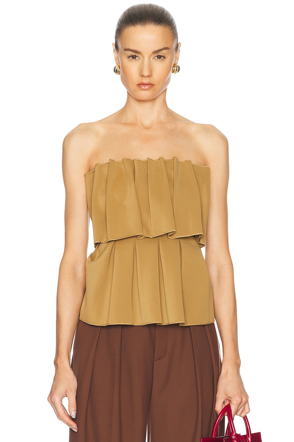 Sculpted Tube Top