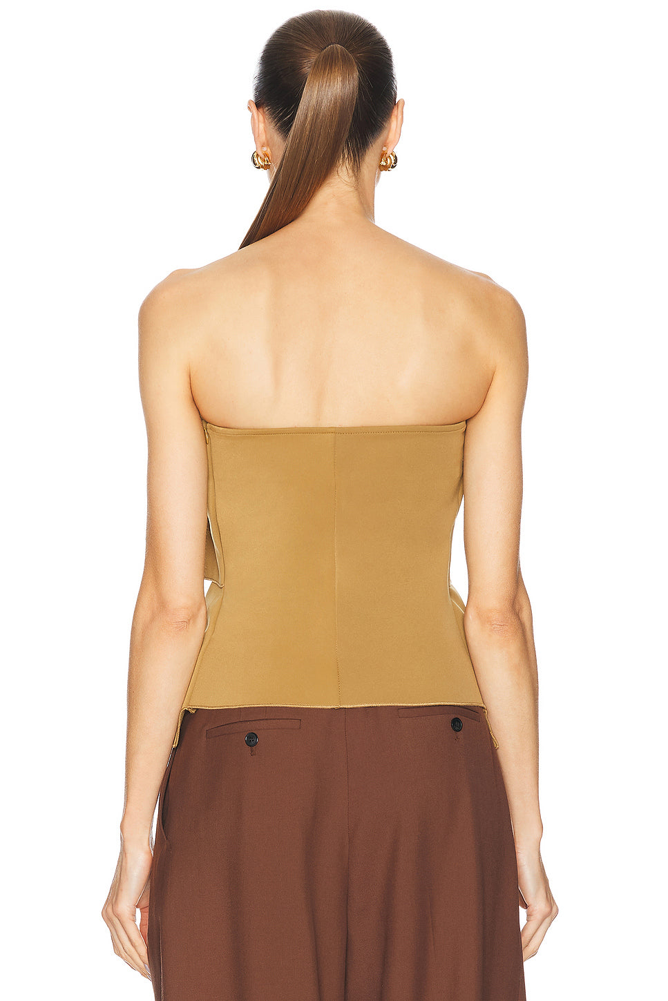 Sculpted Tube Top