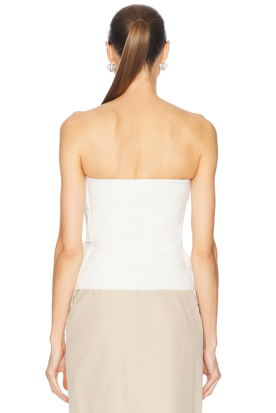 Sculpted Tube Top