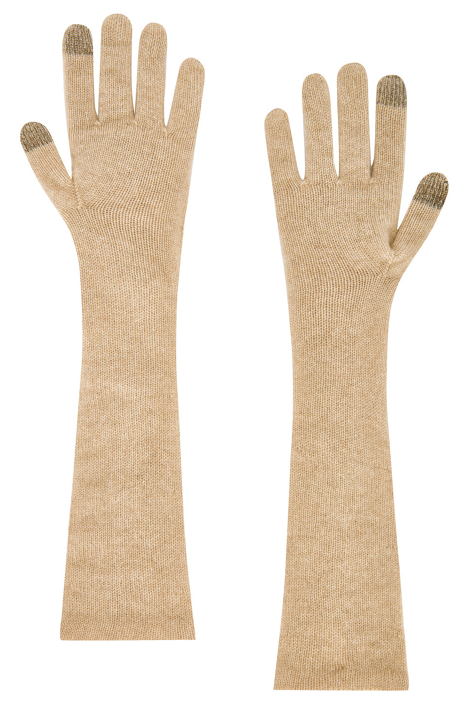 Cashmere Long Gloves
