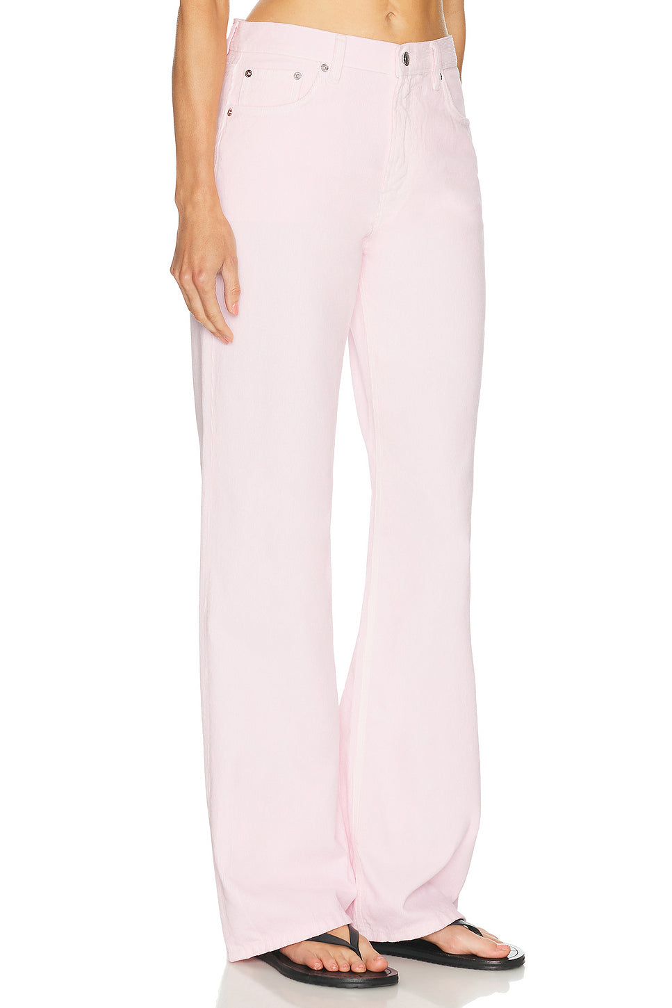 Korea Velvet Pier Flare Leg