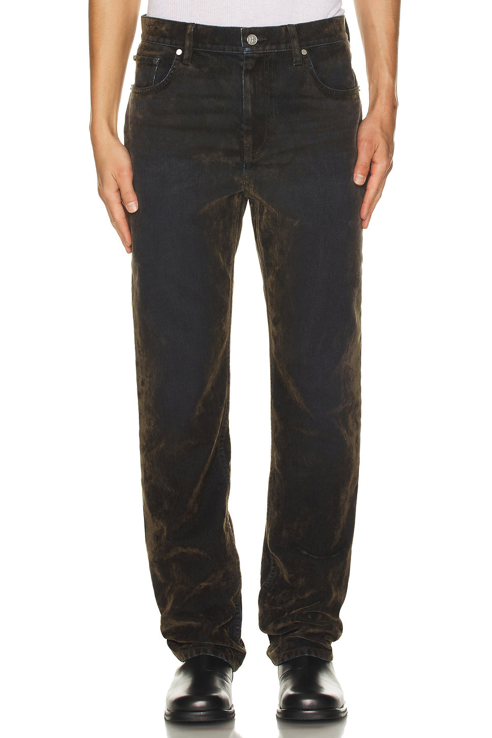 Mid Rise Slim Jeans