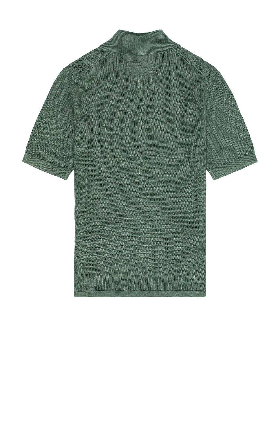 Short Sleeve Zip Polo