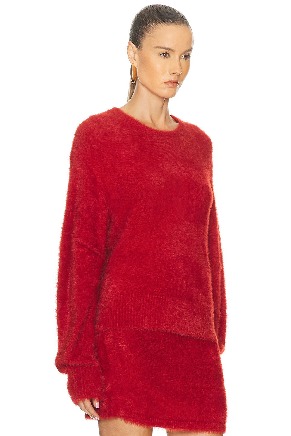 Eyelash Crewneck Sweater