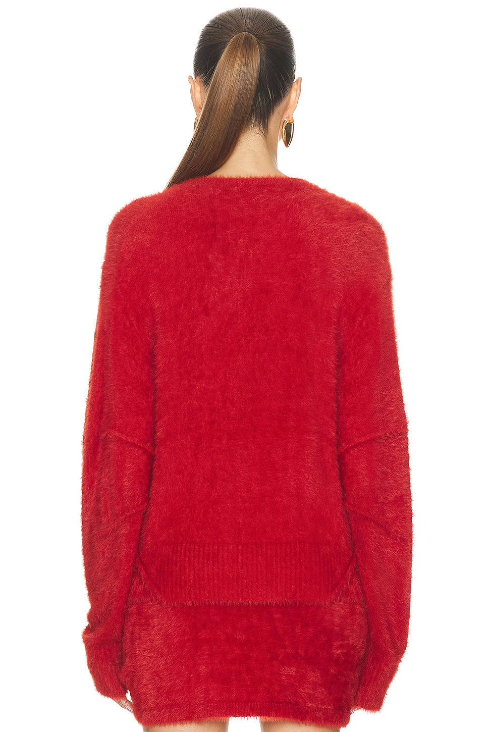 Eyelash Crewneck Sweater