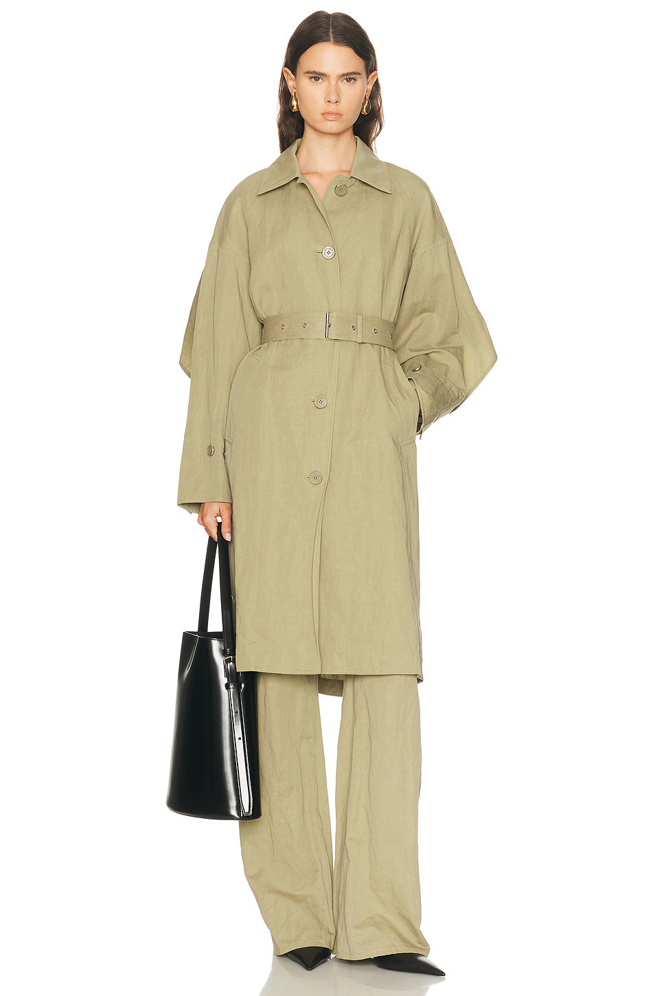 Cape Trench Coat