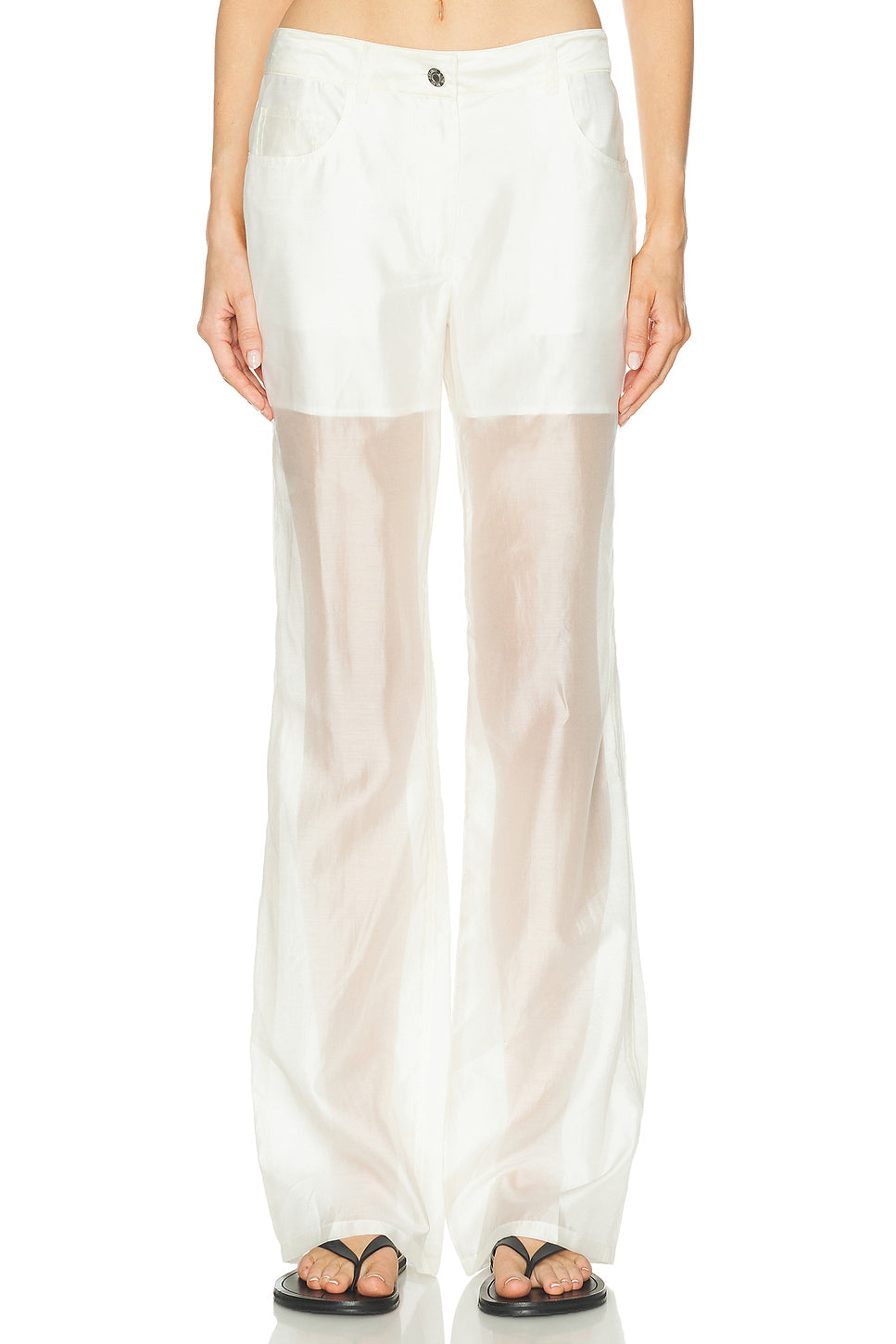 Sheer Bootcut Pant