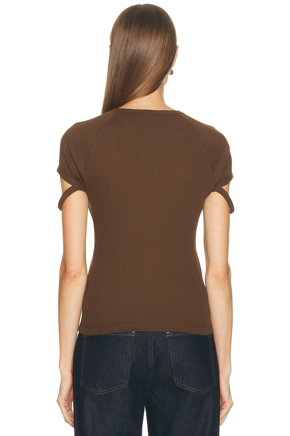 Raglan Crop Crew Tee