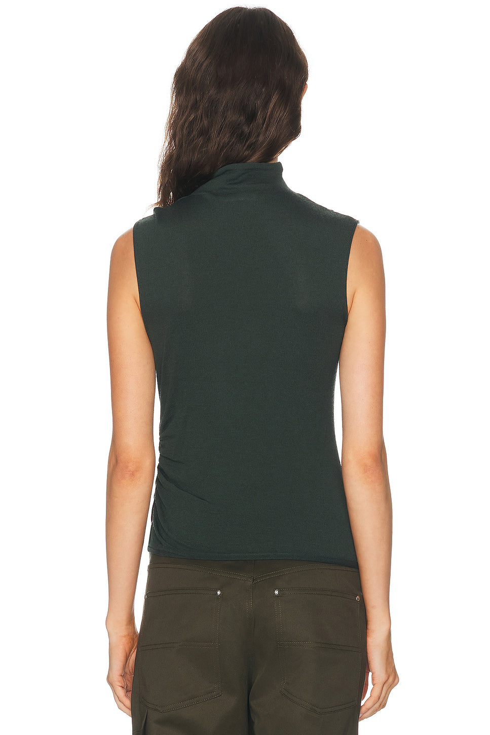 Button Sleeveless Top