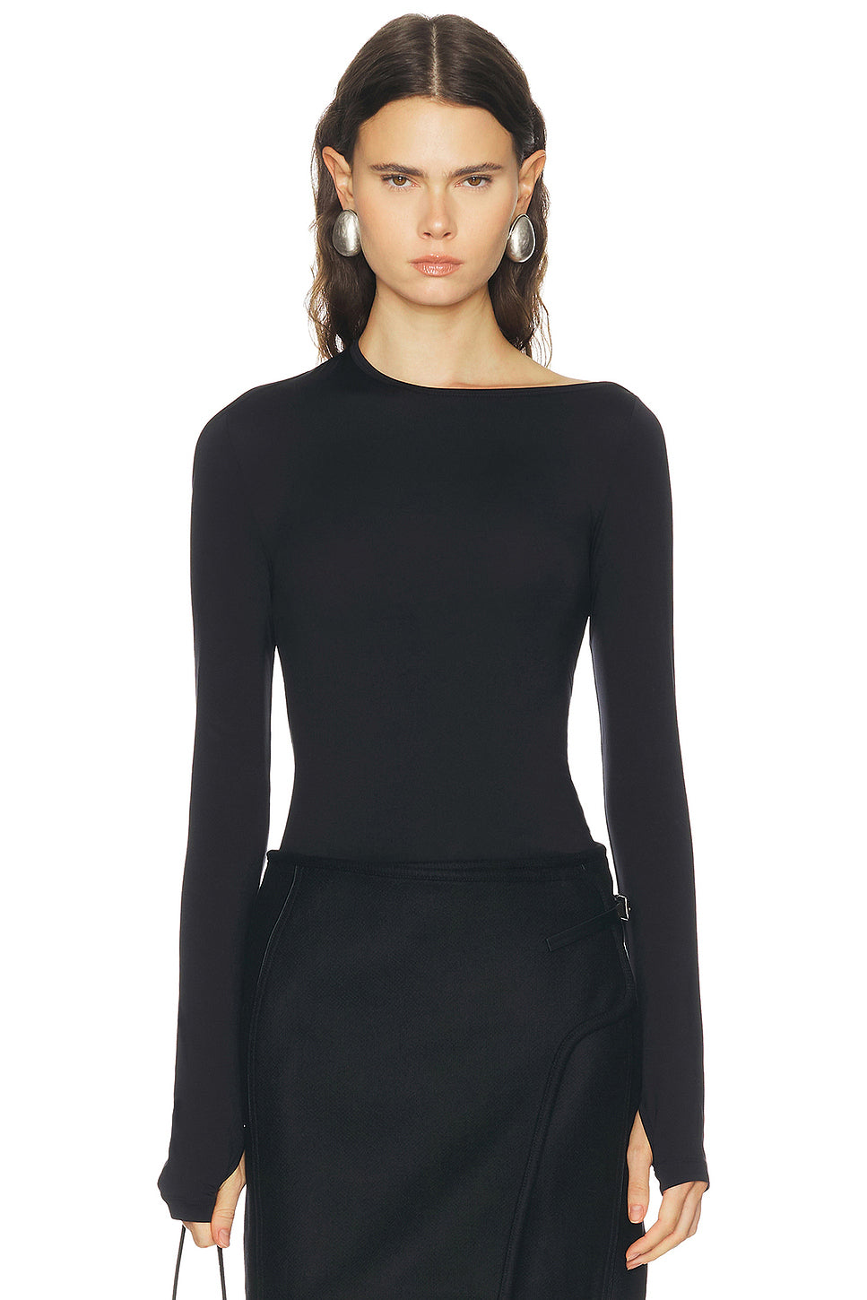Asymmetrical Cutout Top