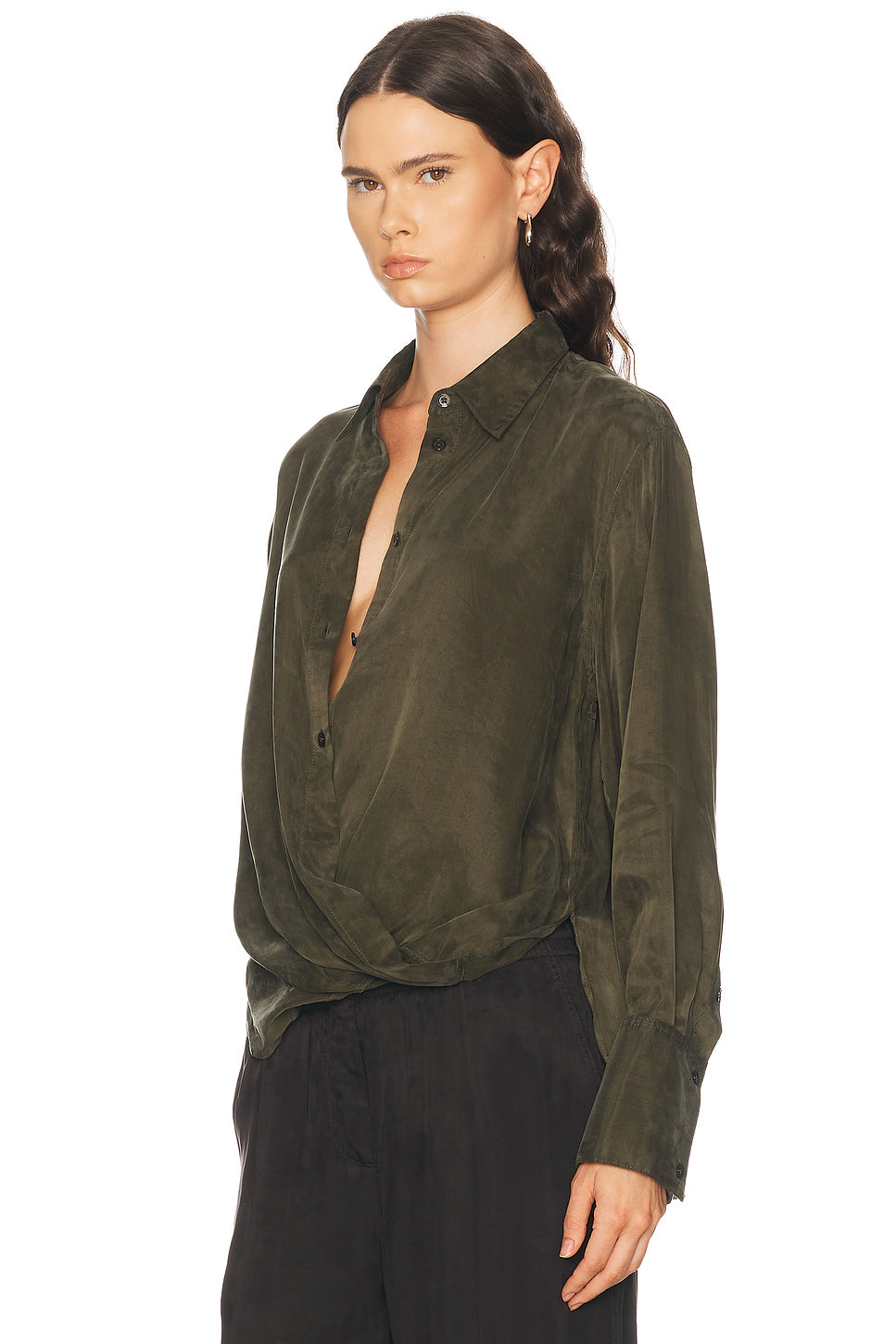 Fluid Drape Shirt