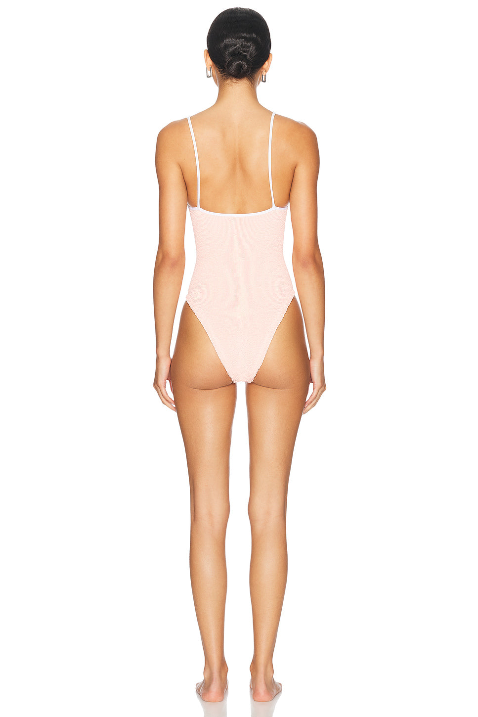 Pamela Contrast Swim One Piece