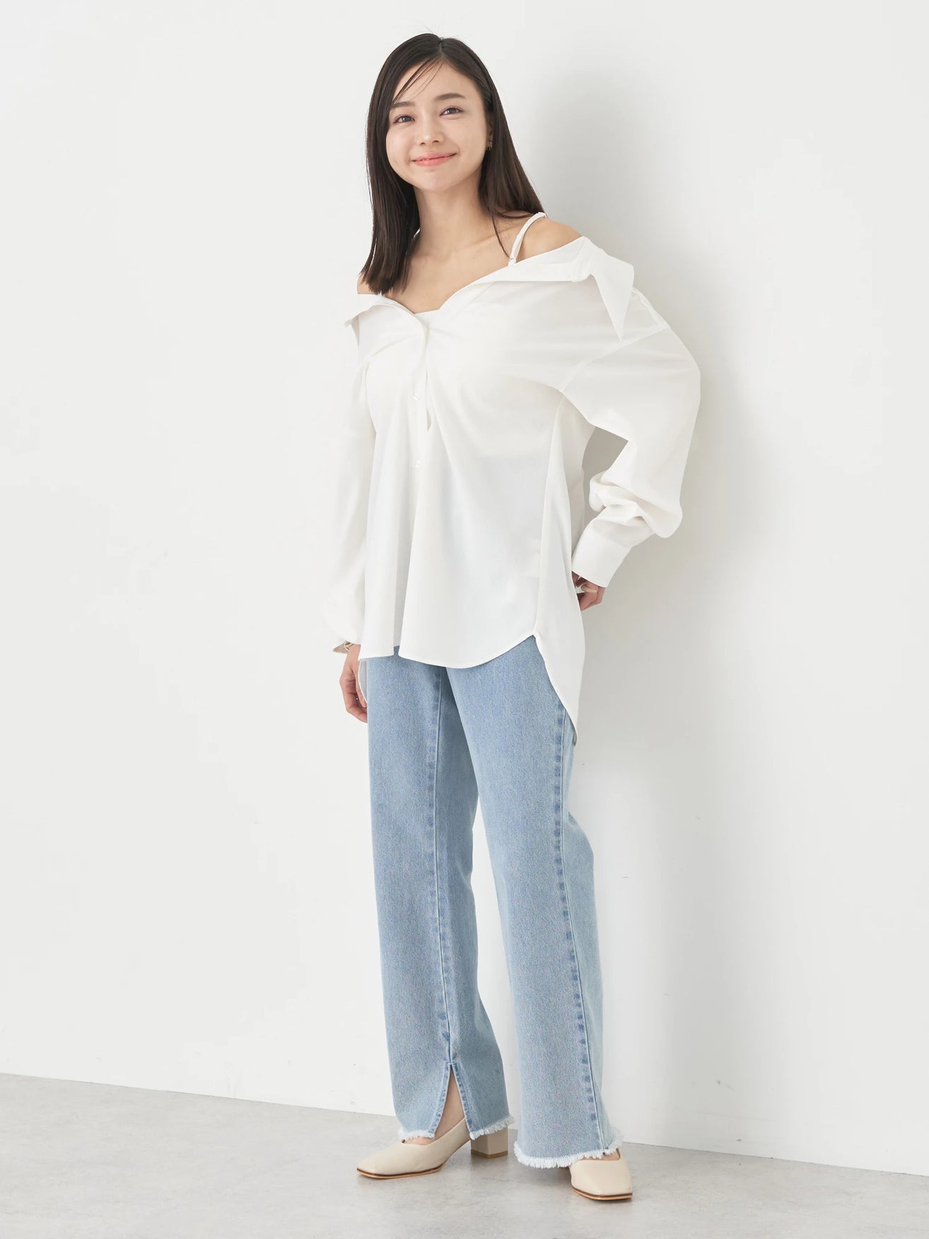 Hakaku 2Ways Overshirt