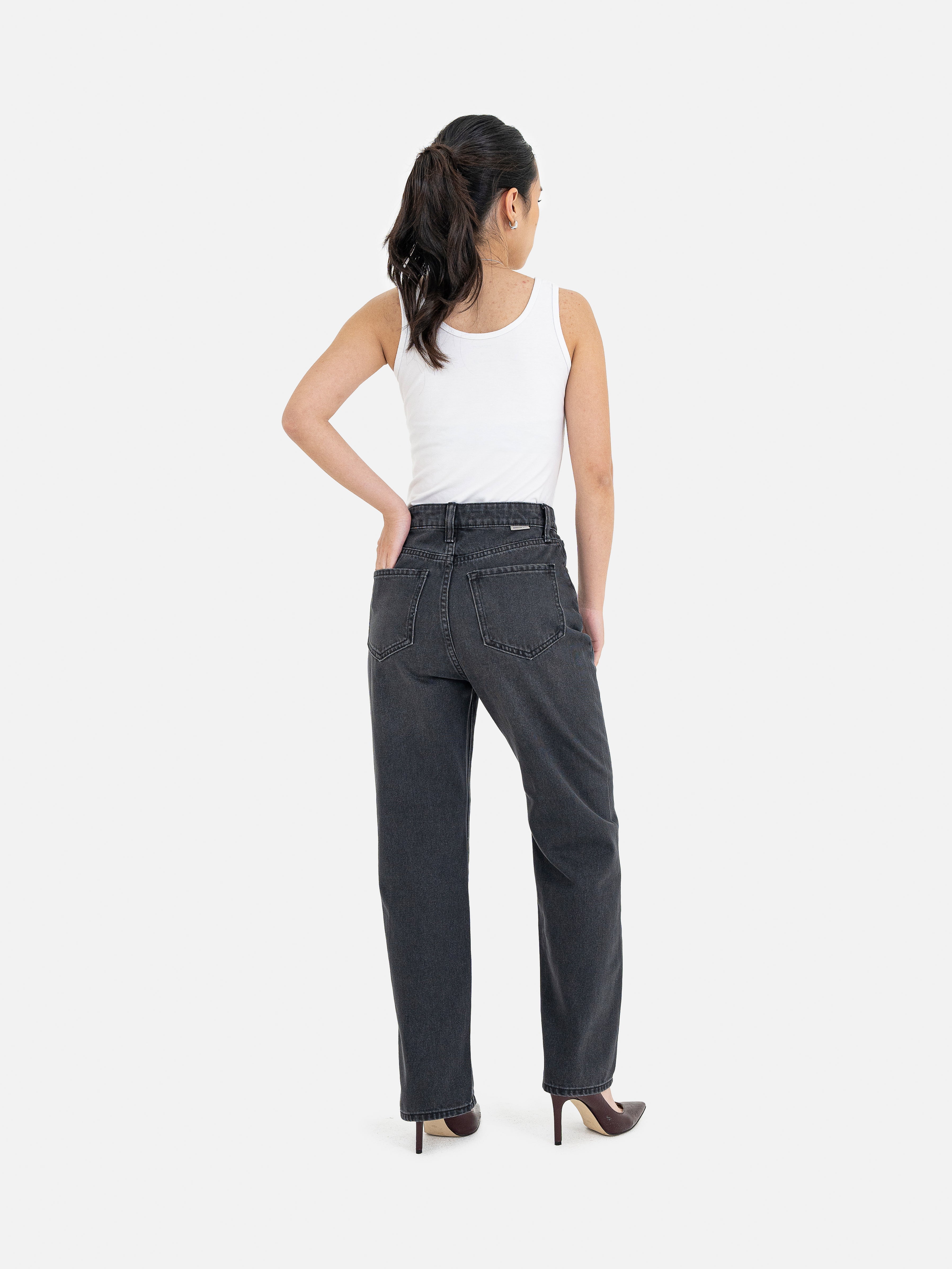 Hakusan Straight Denim Pants