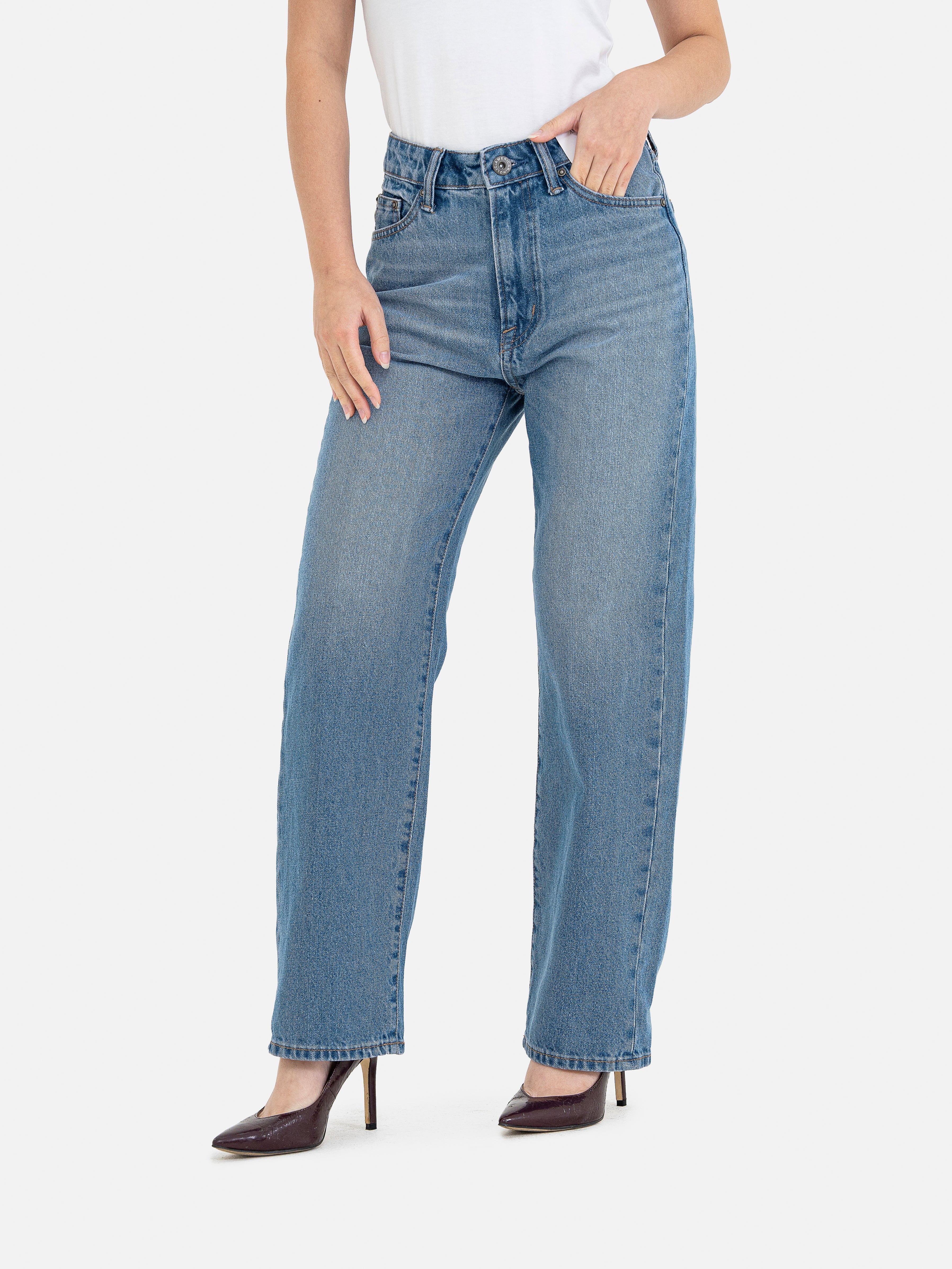 Hakusan Straight Denim Pants