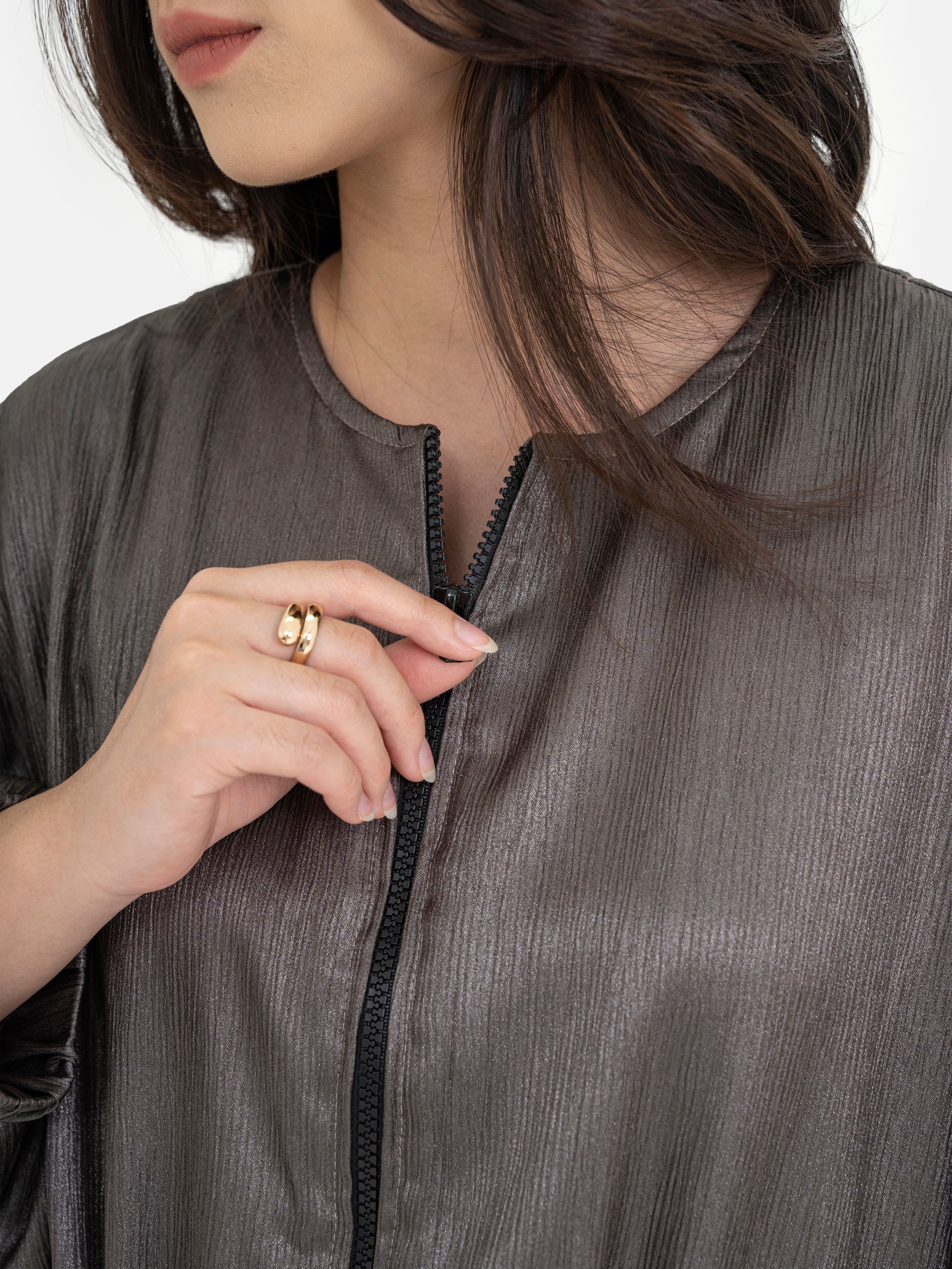 Harrier Zipper Blouse