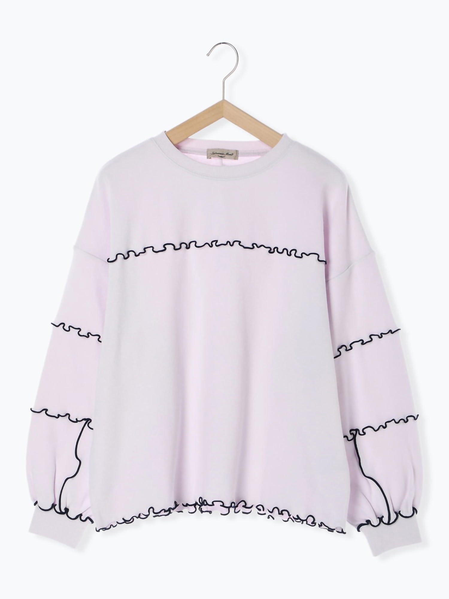 Harumei Cotton Smooth Color Scheme Mellow Sweatshirt