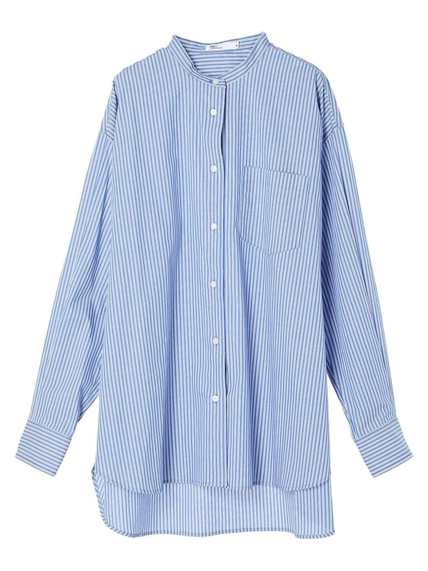 Hayato Band Collar Shirt